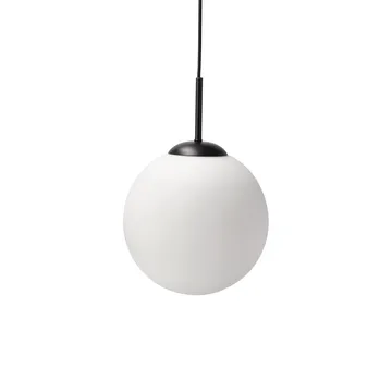 Solar pendel D25 cm - Frostet hvid - Scandi Living