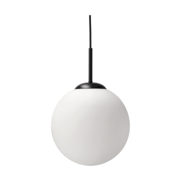Solar pendel D25 cm - Frostet hvid - Scandi Living