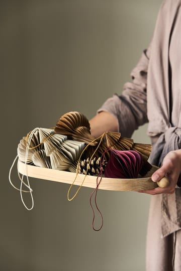 Spira juletræskugler 4-pak - Beige - Scandi Living