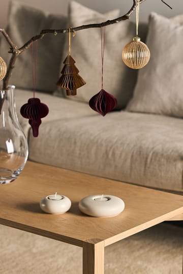 Spira juletræskugler 4-pak - Red - Scandi Living