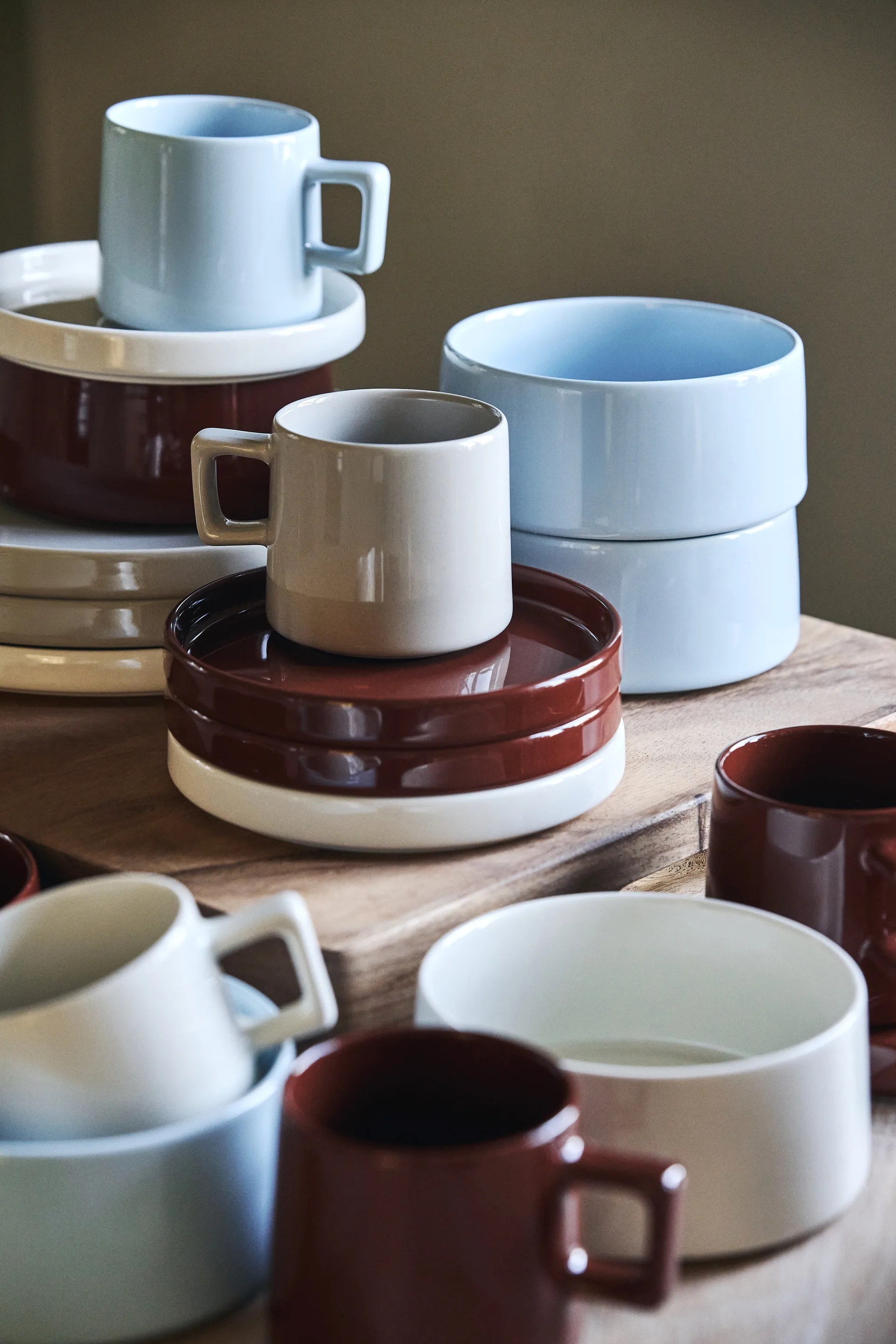 Taper asiet 14 cm, Hvid Scandi Living