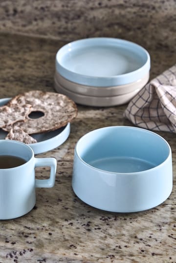 Taper asiet 14 cm - Lyseblå - Scandi Living