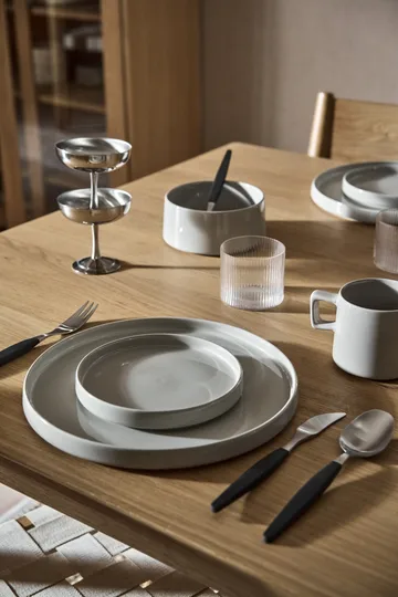 Taper servicesæt 12 dele - Lysegrå - Scandi Living