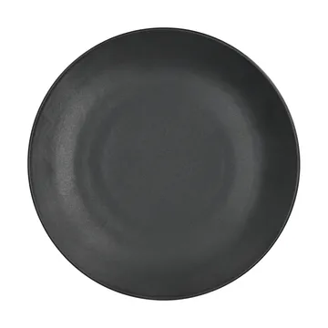 Terra middagstallerken - Sort stentøj, Ø26,5 cm - Scandi Living