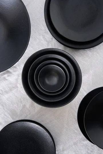 Terra ramenskål - Sort stentøj, Ø20 cm - Scandi Living