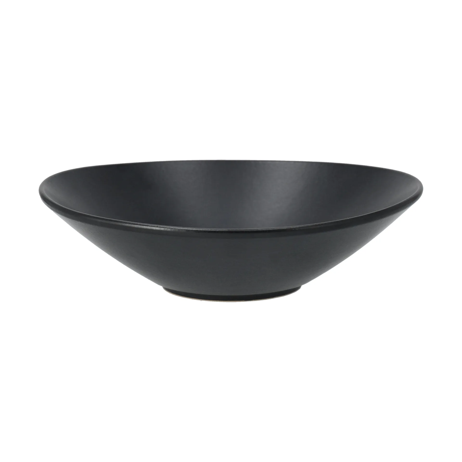 Terra salatskål, Sort stentøj, Ø30 cm Scandi Living