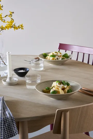 Terra serveringsskål - Sort stentøj, Ø9,5 cm - Scandi Living