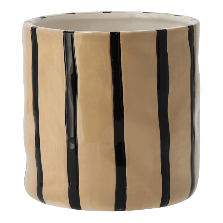Thrive krukke Ø16 cm - Beige-sort - Scandi Living