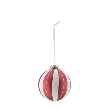 Tradition juletræskugle 6-pak - Red/White - Scandi Living
