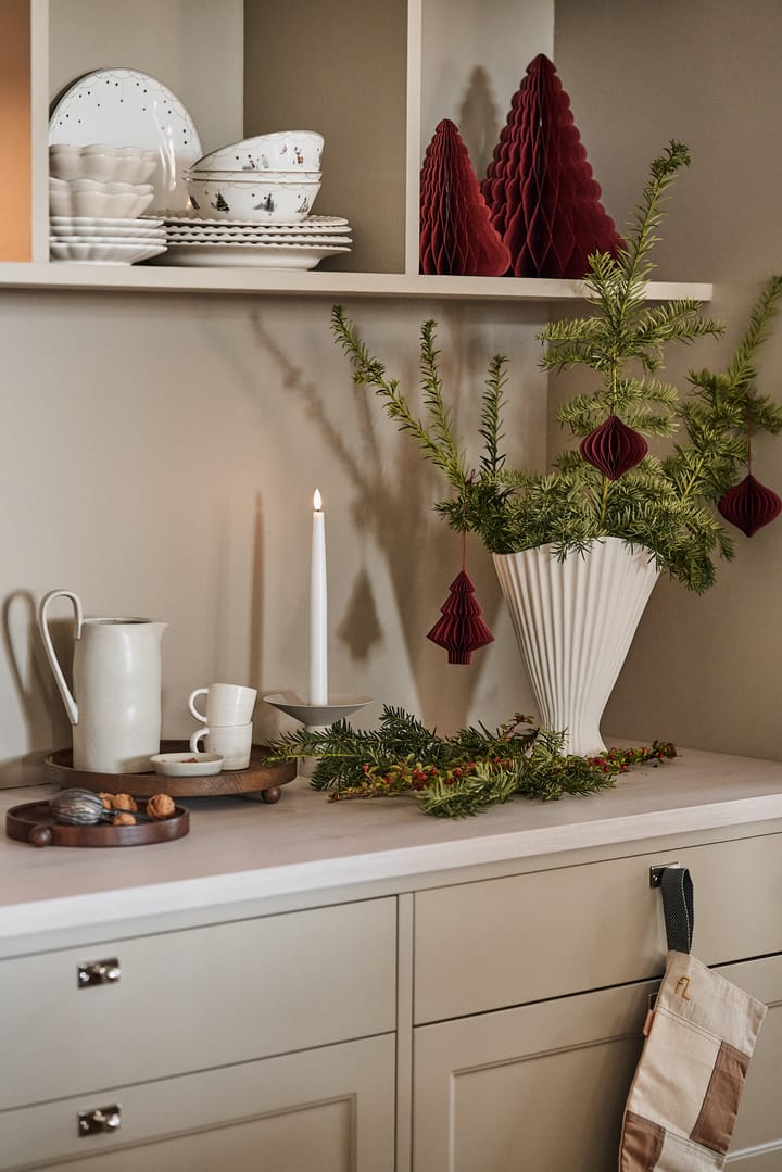 Tree juletræskugler 4-pak, Red Scandi Living
