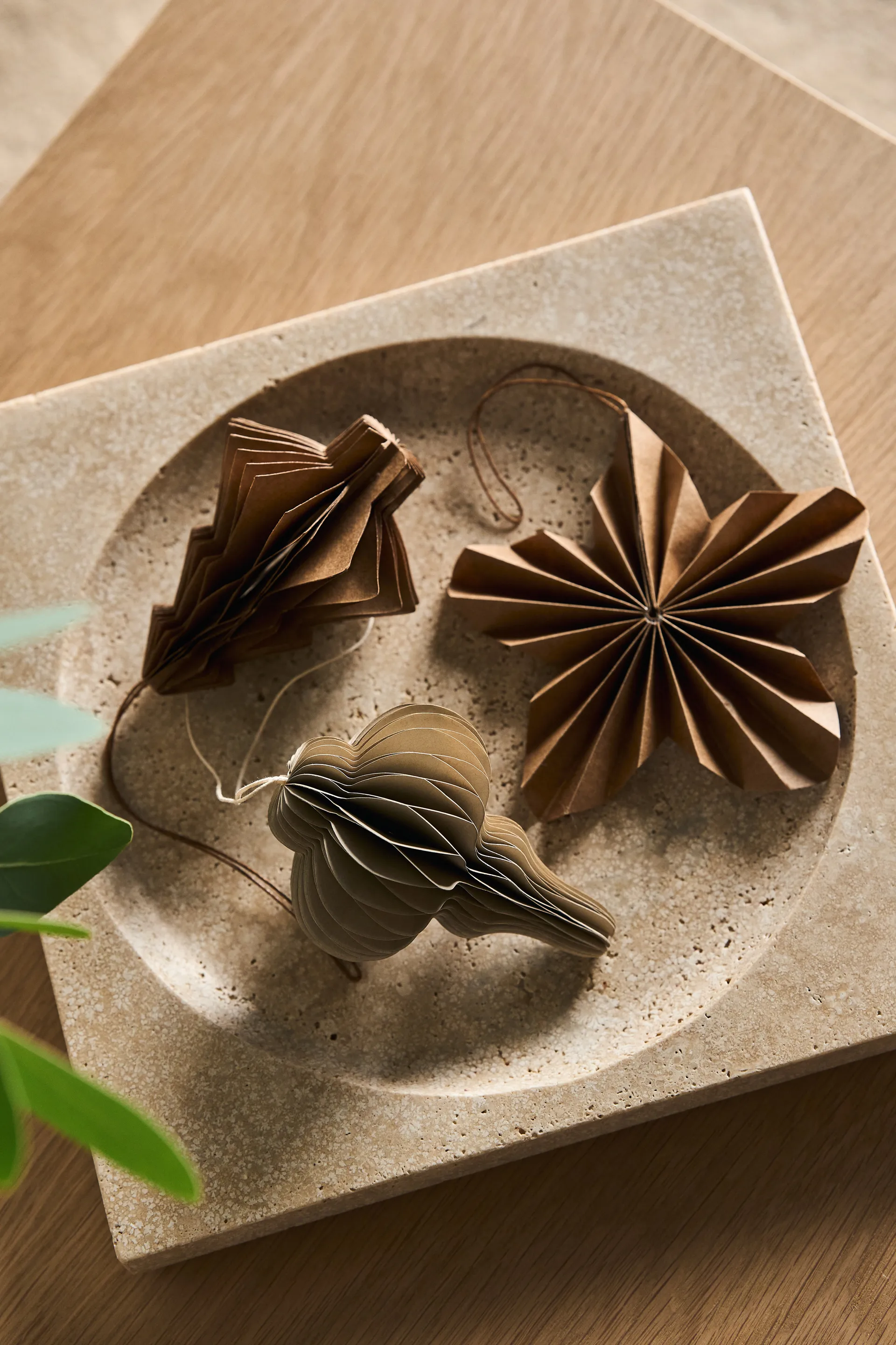 Twinkle juletræskugler 4-pak, Natural Scandi Living