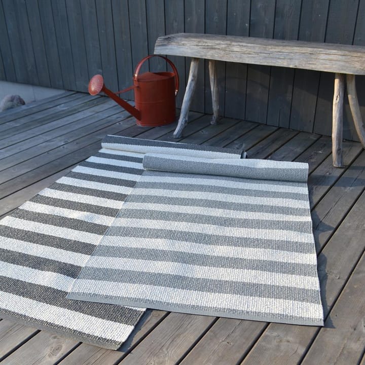 Uni tæppe charcoal (grå) - 70 x 200 cm - Scandi Living