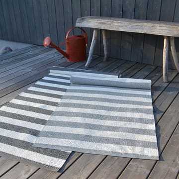 Uni tæppe charcoal (grå) - 70 x 250 cm - Scandi Living