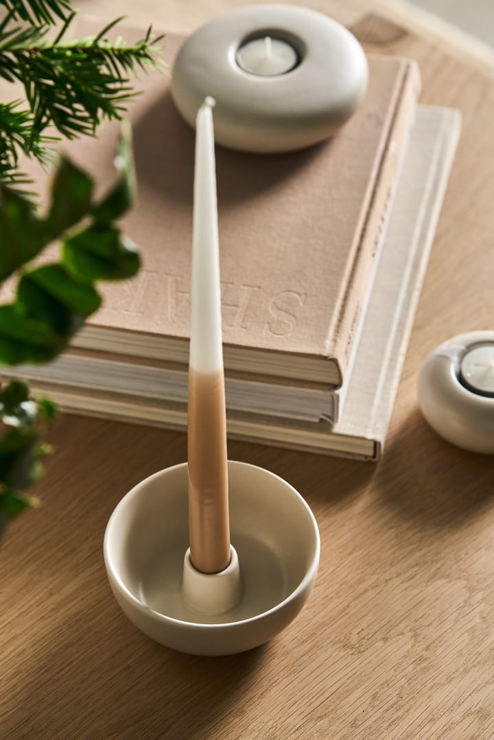 Valley lysestage Ø12 cm, Beige Scandi Living