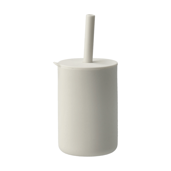Vega krus med sugerør silikone - Vanilla - Scandi Living