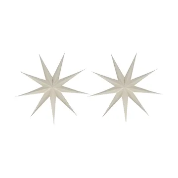 Veil adventsstjerne Ø90 cm 2-pak - Scandi Living