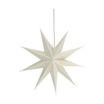 Veil adventsstjerne - Hvid, Ø45 cm - Scandi Living