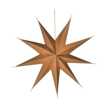 Veil adventsstjerne - Natur, Ø60 cm - Scandi Living