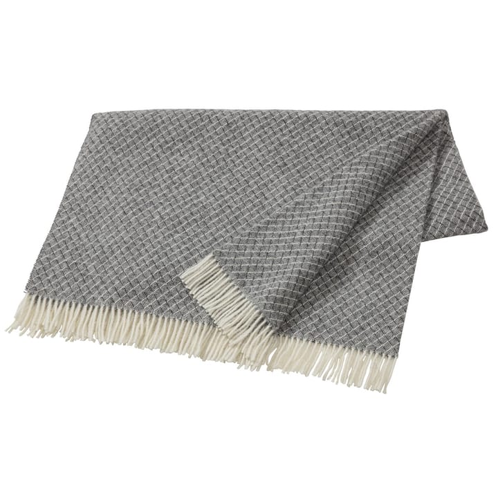 Wicker uldplaid - Grey - Scandi Living