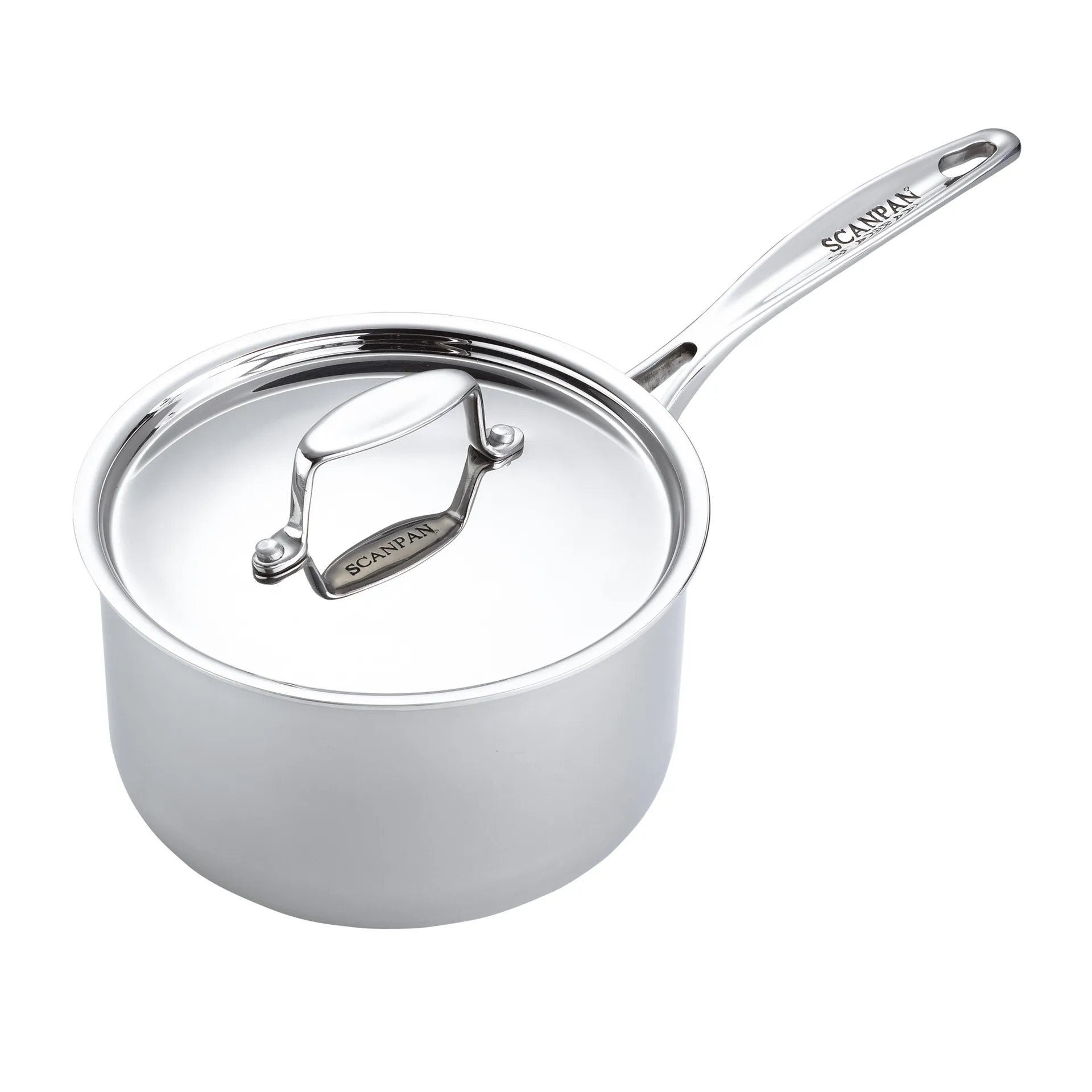 Scanpan Fusion 5 kasserolle med låg, 2 liter Scanpan
