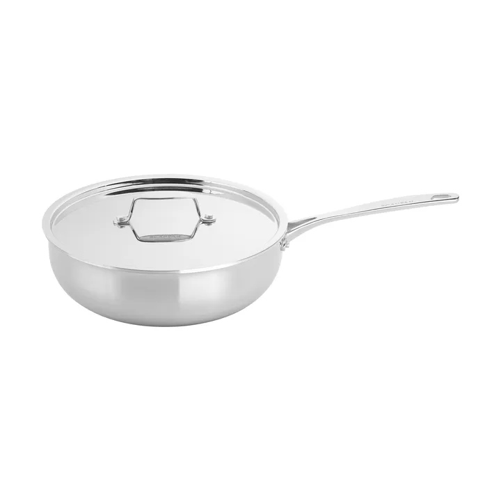 Scanpan Fusion 5 sauterpande med låg - Rustfrit stål, uden håndtag, Ø26 cm - Scanpan