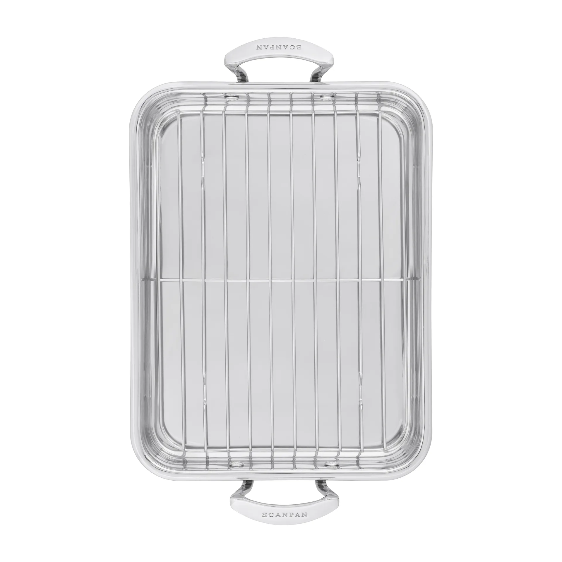 Scanpan Impact bradepande med rist, 43,5x28,5 cm Scanpan