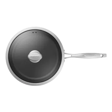 Scanpan Pro IQ traktørpande med låg - Ø28 cm - Scanpan