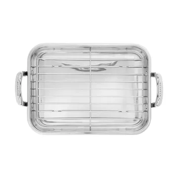 Scanpan STS bradepande med rist - Rustfrit stål 42x26 cm - Scanpan