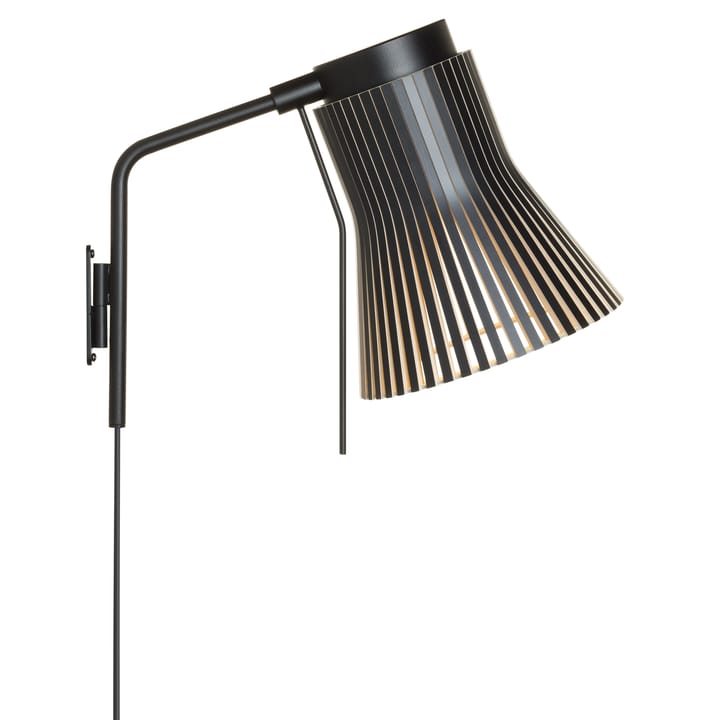 Petite 4630, væglampe - black laminated - Secto Design