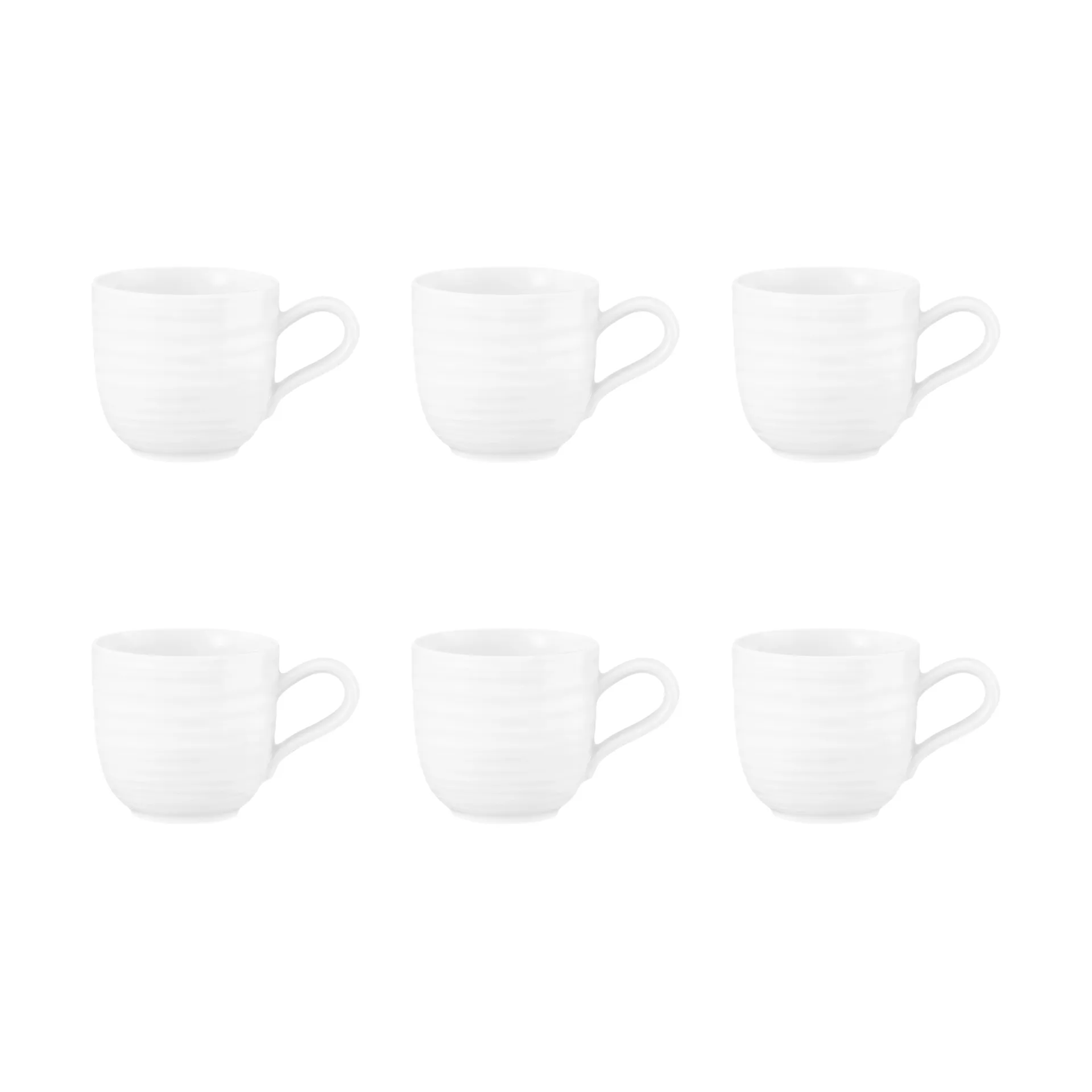 Terra espressokop 9 cl 6-pak, Hvid Seltmann Weiden