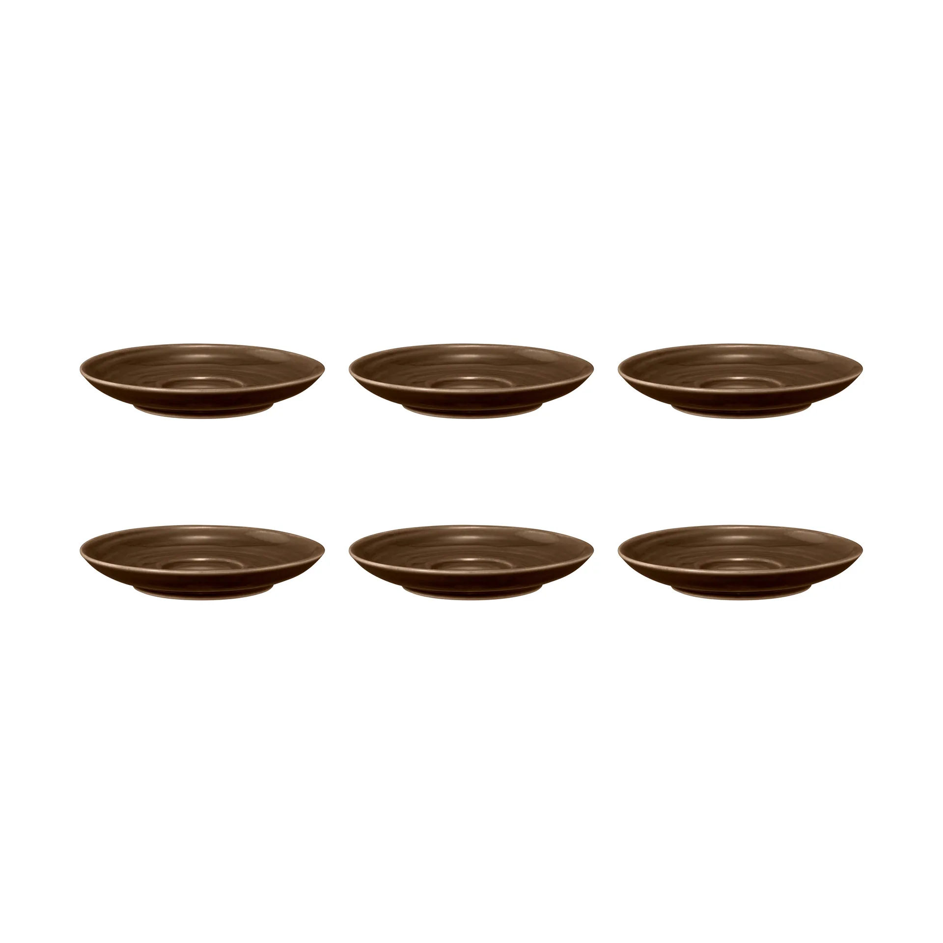Terra kaffeunderkop Ø12 cm 6-pak, Earth Brown Seltmann Weiden