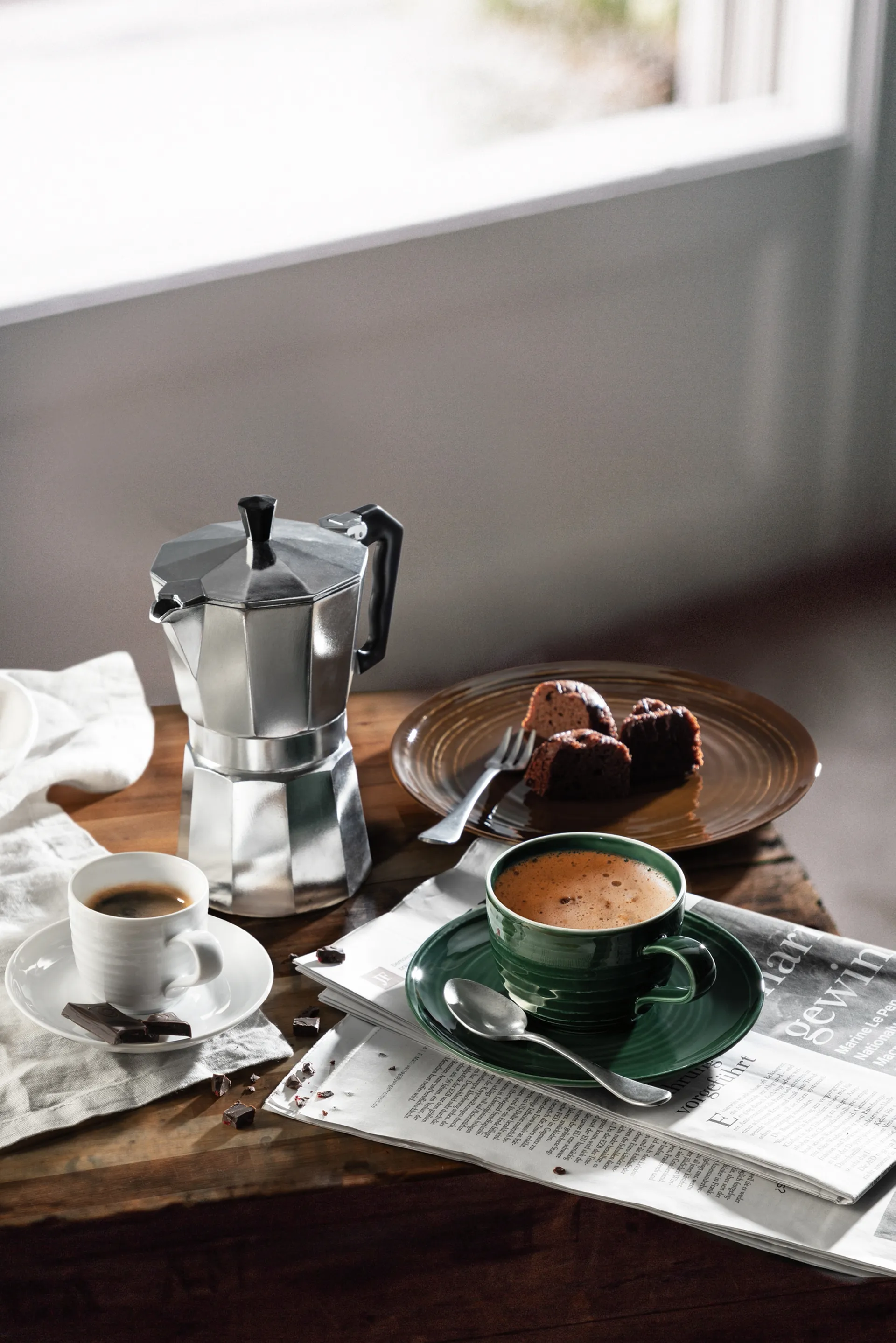 Terra kaffeunderkop Ø12 cm 6-pak, Earth Brown Seltmann Weiden