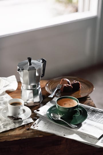 Terra kaffeunderkop Ø12 cm 6-pak - Moss Green - Seltmann Weiden