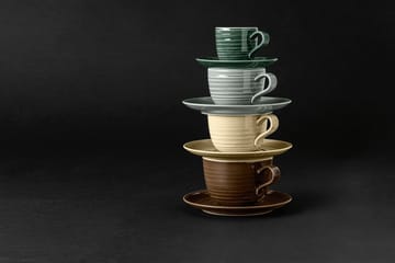 Terra kaffeunderkop Ø12 cm 6-pak - Pearl Grey - Seltmann Weiden