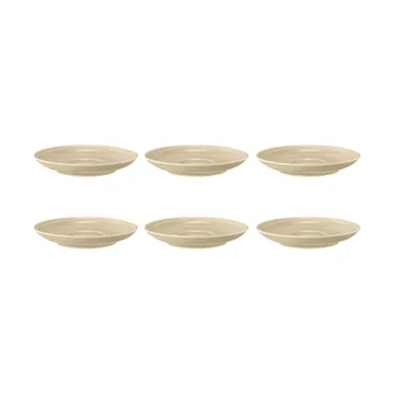 Terra kaffeunderkop Ø12 cm 6-pak - Sand Beige - Seltmann Weiden