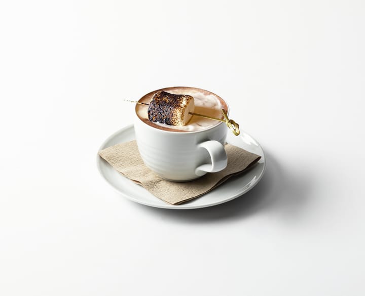 Terra kaffeunderkop Ø16,1 cm 6-pak - Hvid - Seltmann Weiden