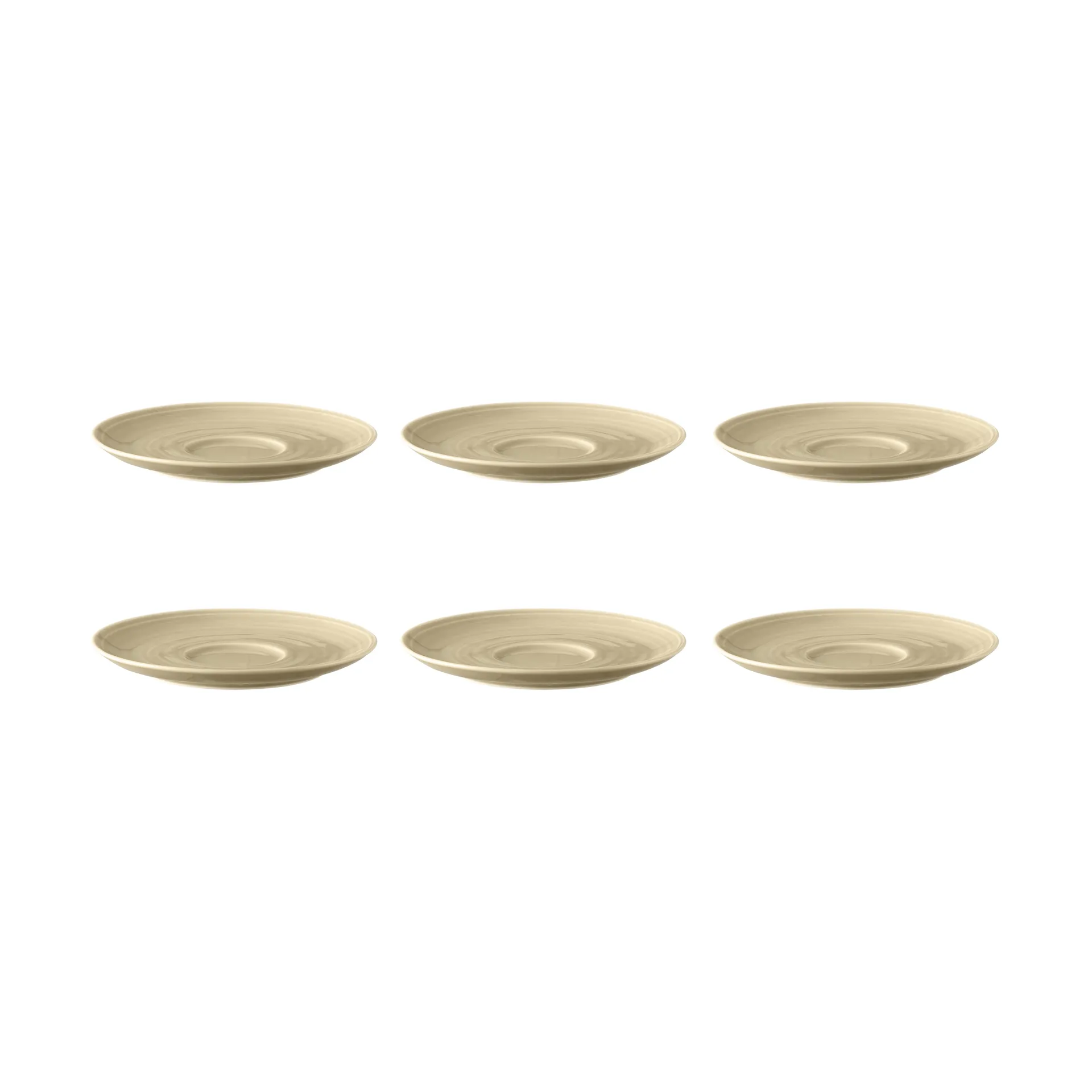 Terra kaffeunderkop Ø16,1 cm 6-pak, Sand Beige Seltmann Weiden