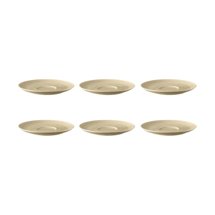 Terra kaffeunderkop Ø16,1 cm 6-pak - Sand Beige - Seltmann Weiden