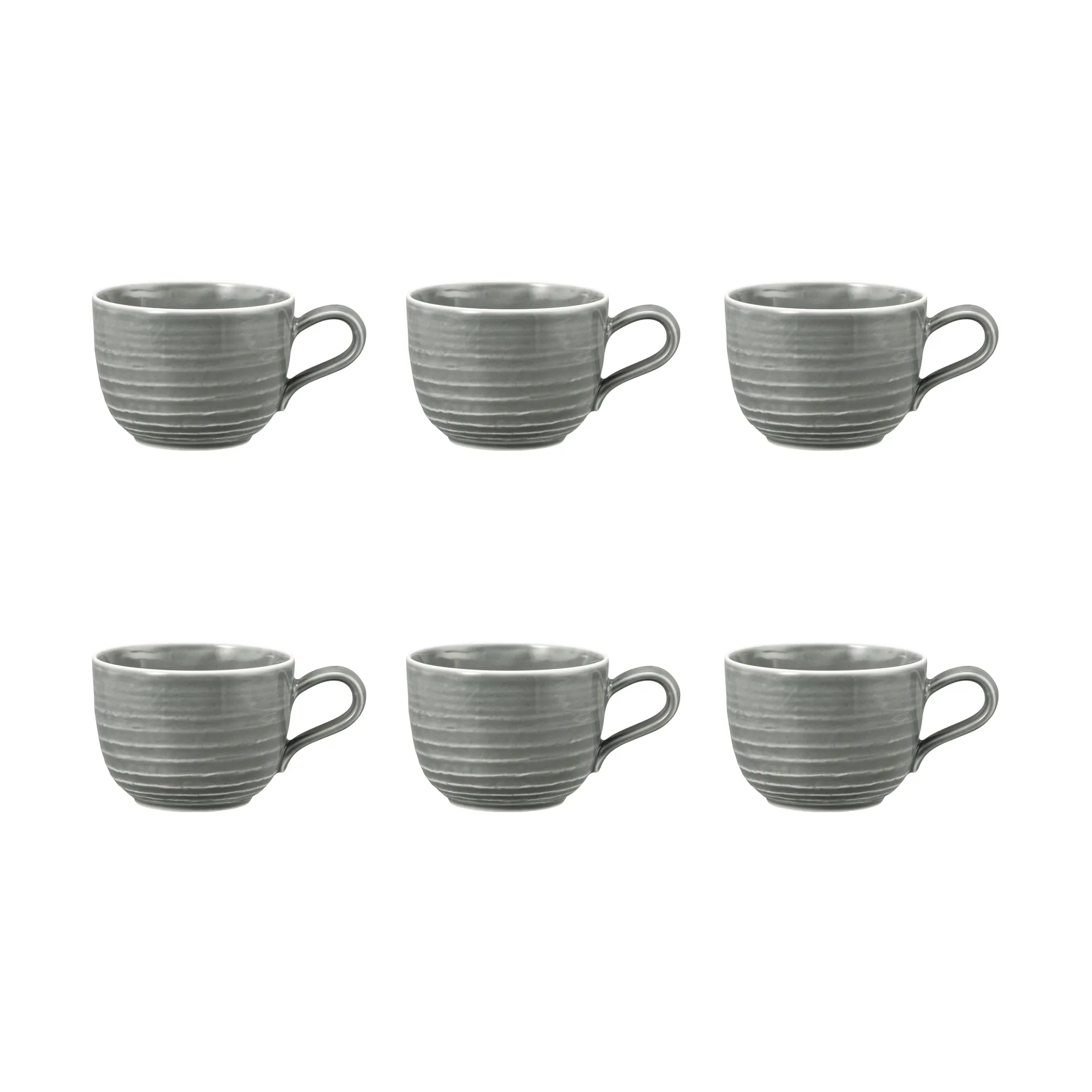 Terra kop 26 cl 6-pak, Pearl Grey Seltmann Weiden