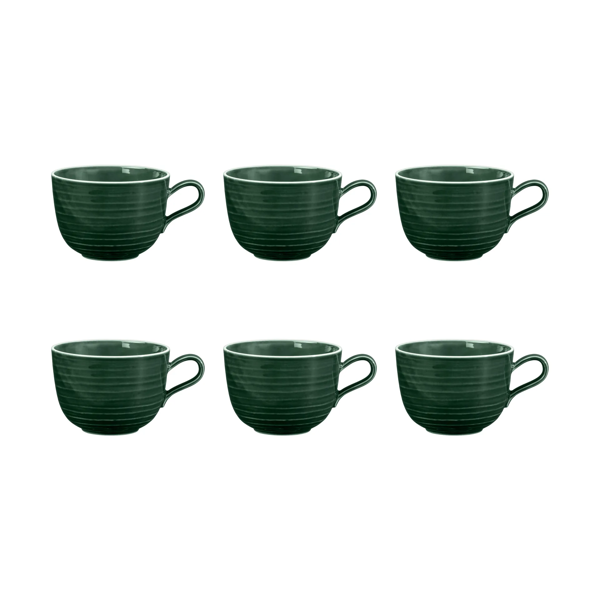 Terra kop 38 cl 6-pak, Moss Green Seltmann Weiden