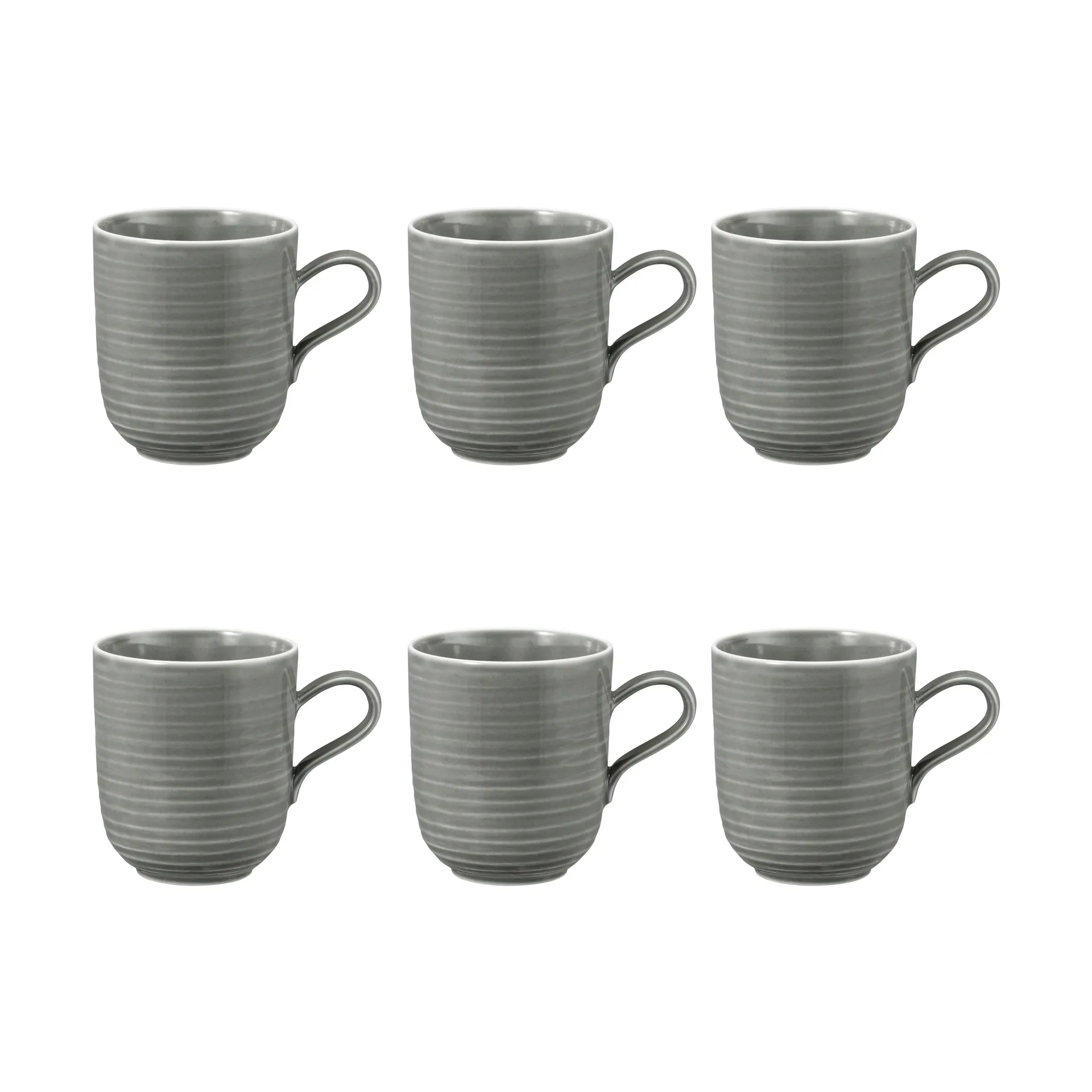 Terra kop 40 cl 6-pak, Pearl Grey Seltmann Weiden