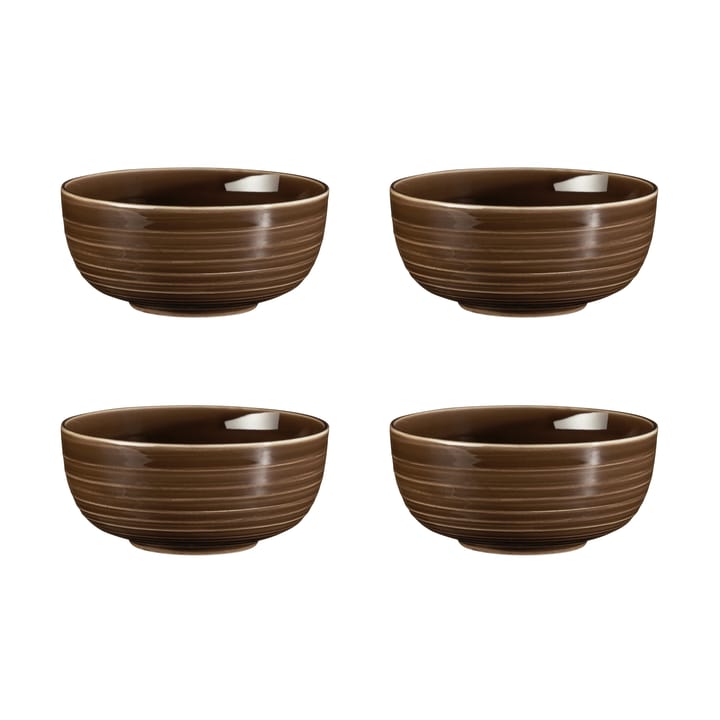 Terra skål Ø15 cm 4-pak - Earth Brown - Seltmann Weiden