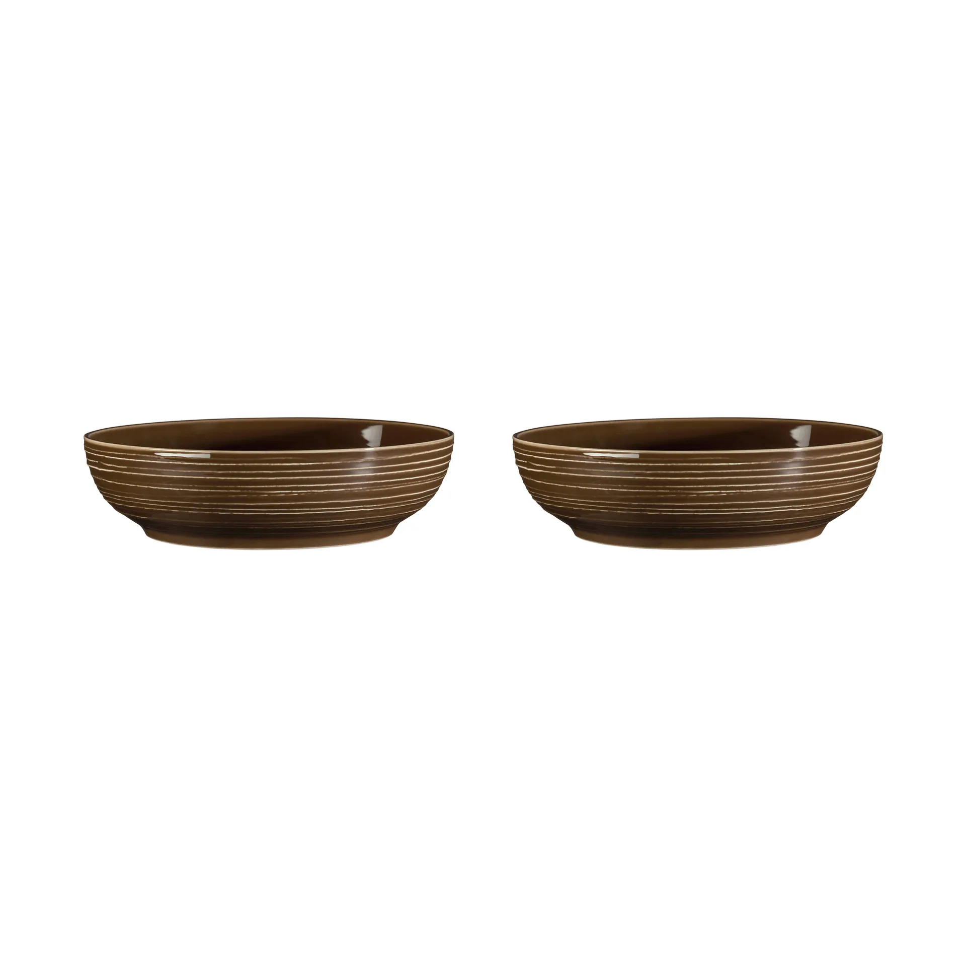 Terra skål Ø25,5 cm 2-pak, Earth Brown Seltmann Weiden