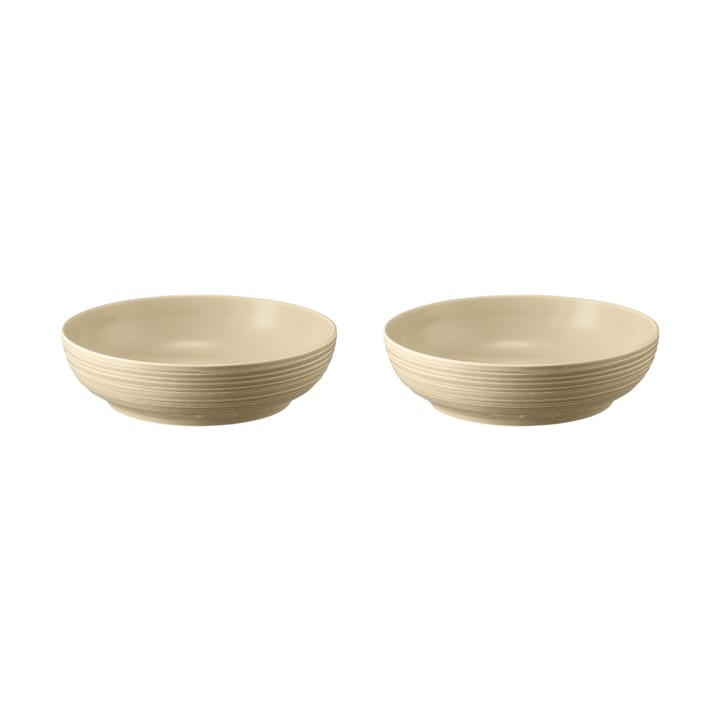 Terra skål Ø25,5 cm 2-pak - Sand Beige - Seltmann Weiden