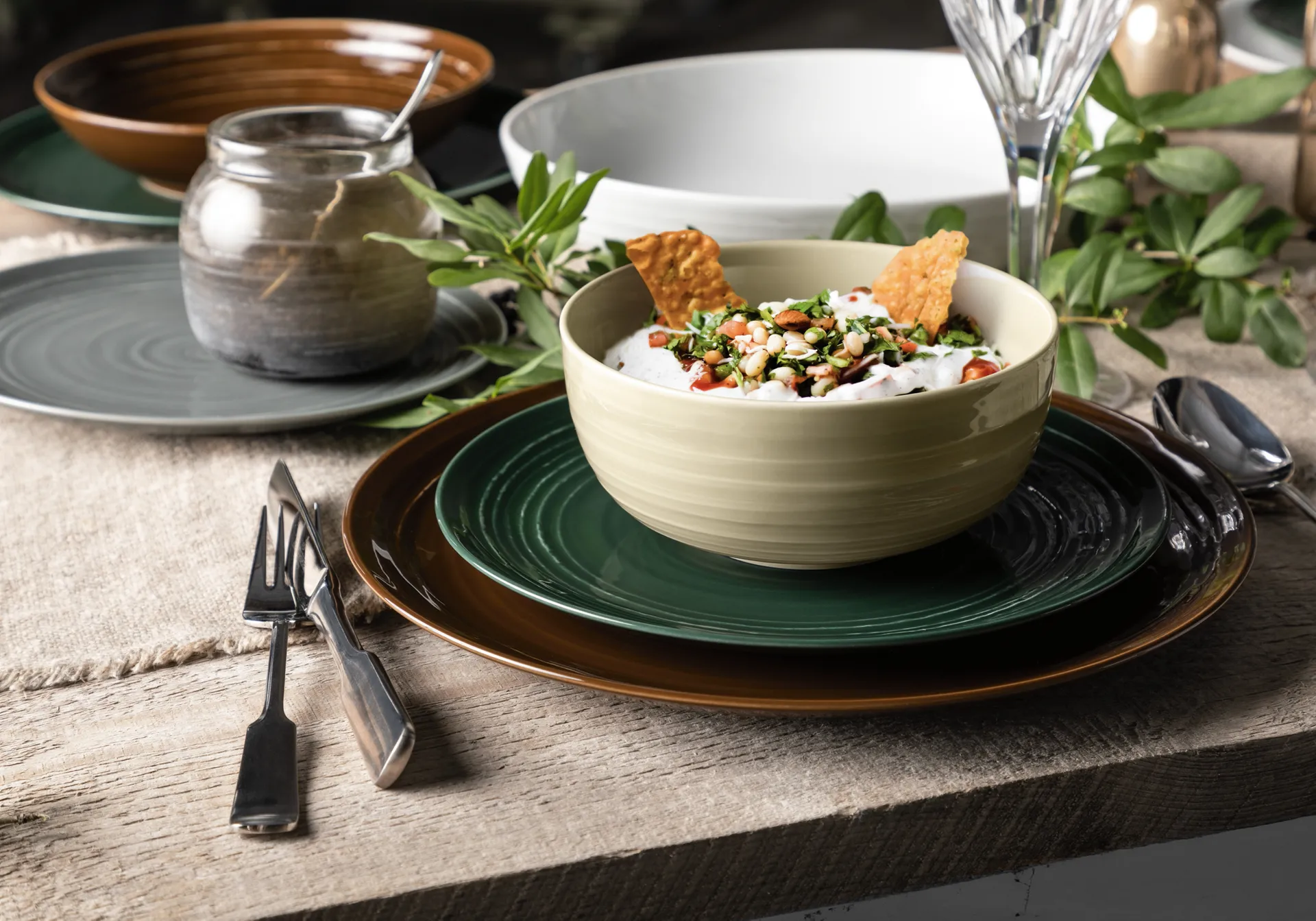 Terra tallerken Ø17,7 cm 6-pak, Moss Green Seltmann Weiden