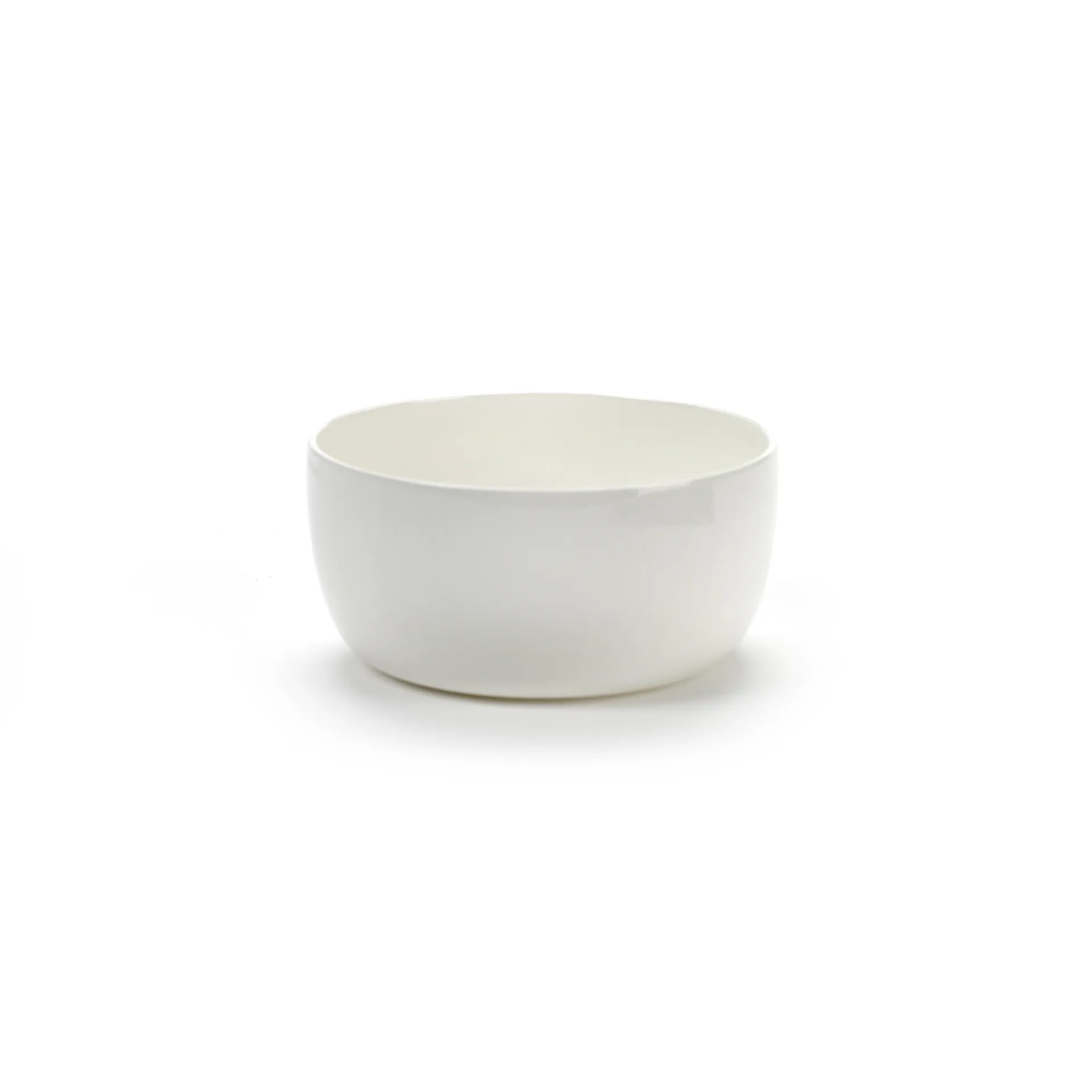 Base morgenmadsskål med lav kant hvid, 12 cm Serax