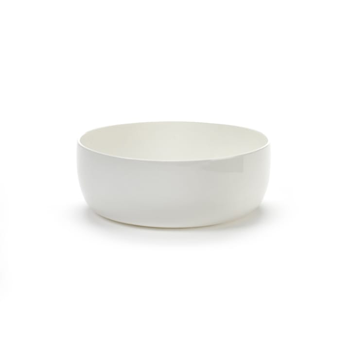 Base morgenmadsskål med lav kant hvid - 16 cm - Serax
