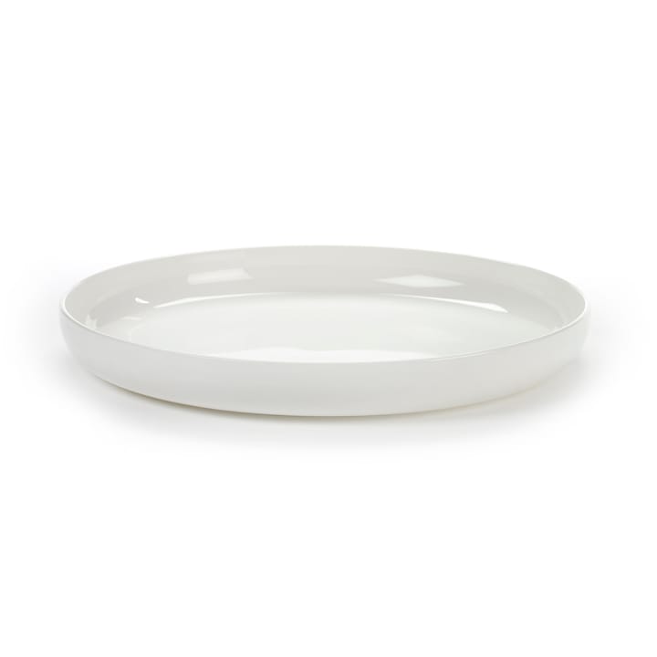 Base tallerken med høj kant hvid - 24 cm - Serax