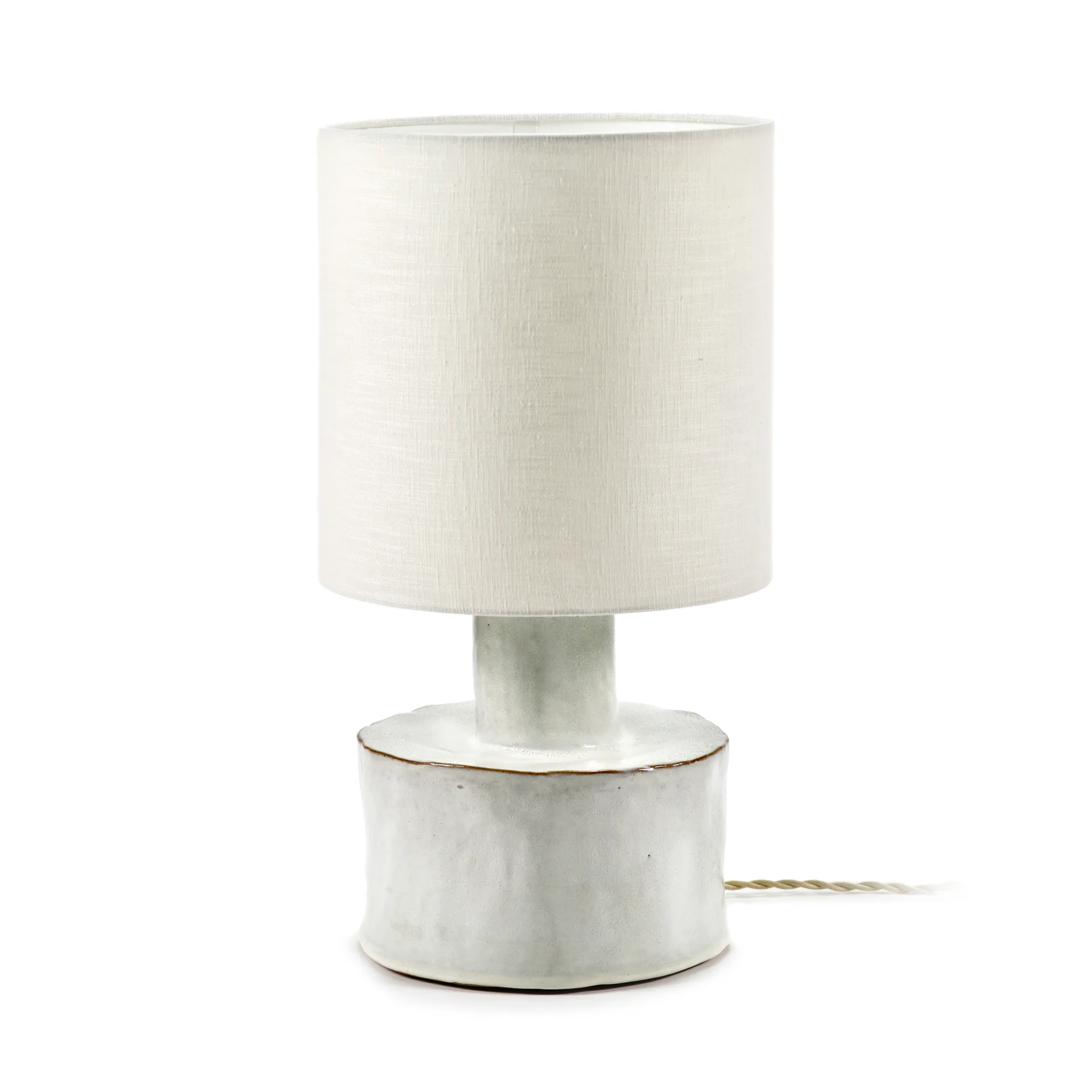 Catherine bordlampe 47 cm, White/White Serax