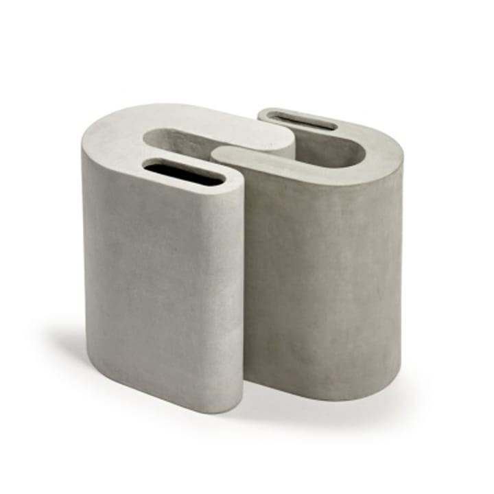 Concrete skammel/sidebord 37 cm - Grey - Serax